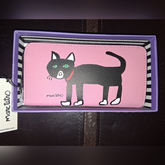 Brand New Marc Tetro Zip Around Wallet - Picture 1 of 2